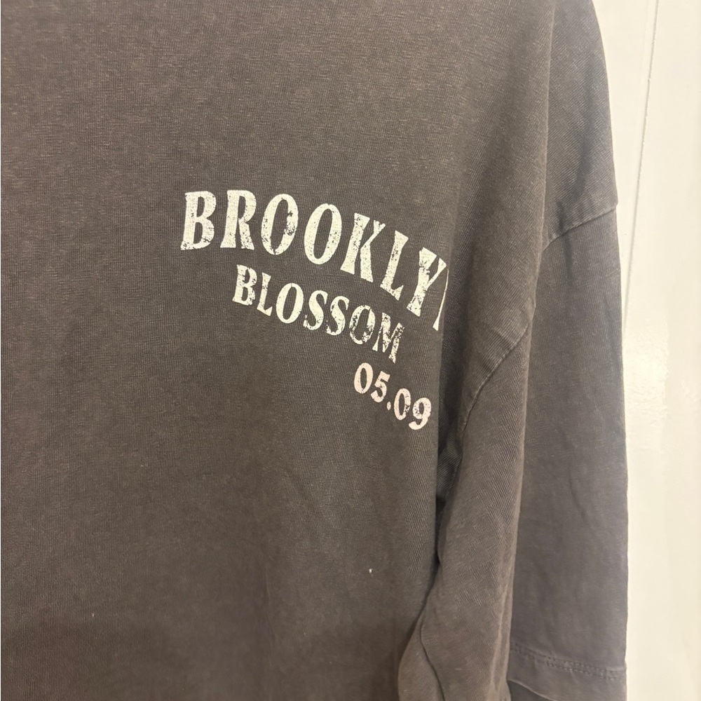 Garage Black 'Brooklyn Blossom' Long Sleeve Tee - Picture 4 of 7